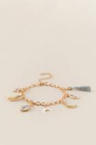 Francesca's Malina Magic Charm Bracelet - Gold