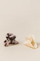 Francesca's Panra 2 Pack Tortoise Claw Clips - Tortoise