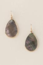 Francesca's Adelia Abalone Teardrop Earring - Multi