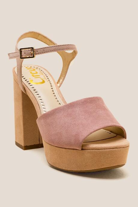 Circus Nakita Platform Block Heel - Rose