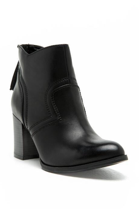 Cl By Laundry - Baya Burnished Western Bootie - Black