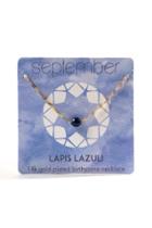 Francesca's September Lapis Lazuli Necklace - Blue
