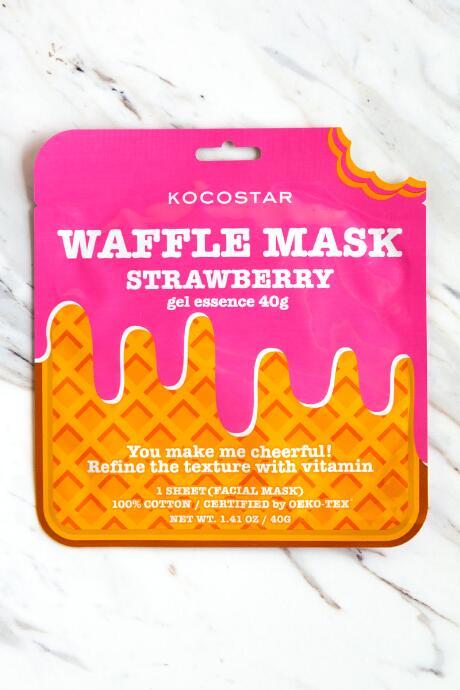 Francesca's Strawberry Waffle Vitamin Mask - Pink