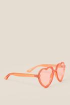 Francesca Inchess Cutie Pie Heart Sunglasses - Pink