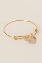 Francesca's Virgo Zodiac Charm Bracelet - Gold