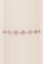 Francesca's Elise Floral Filigree Choker - Silver