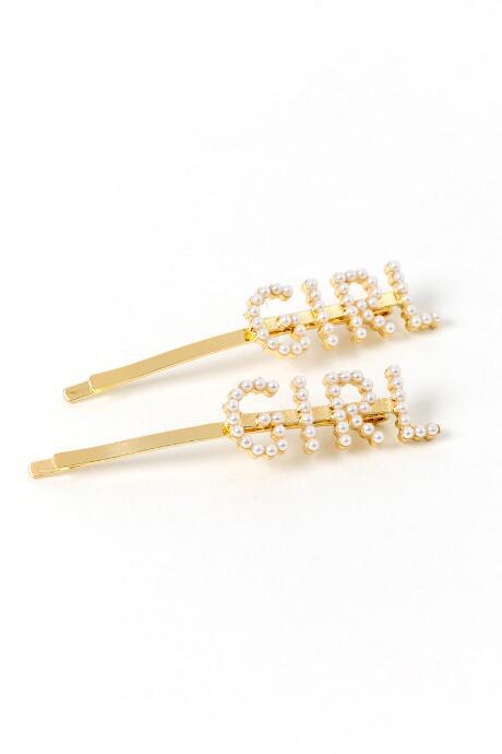 Francesca's Melony Girl Pearl Bobby Pins - Pearl