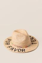 Francescas Tequila Panama Hat - Light Blue