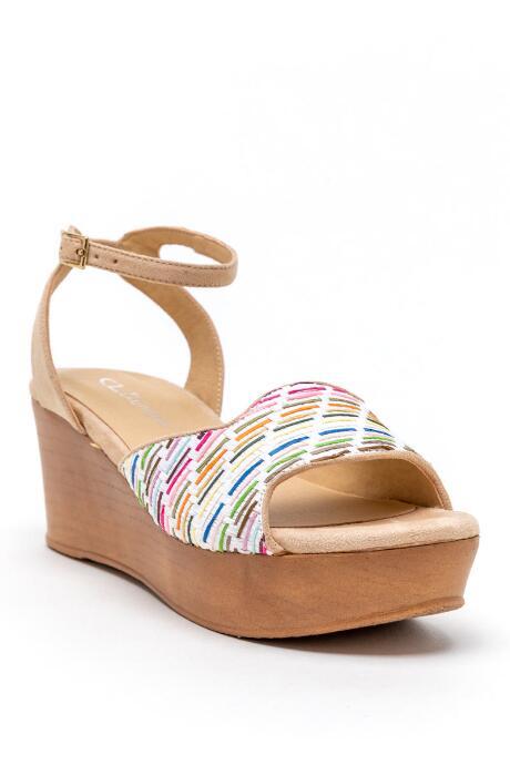 Cl By Laundry Charlise Wedge Sandal - Multi