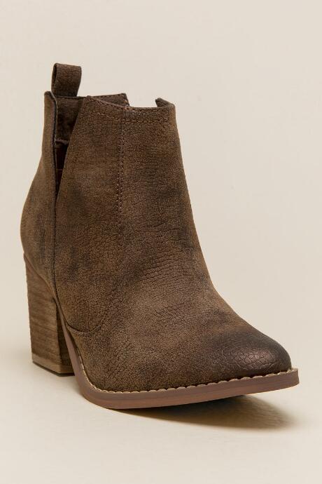 Not Rated Shea Ankle Boot - Tan