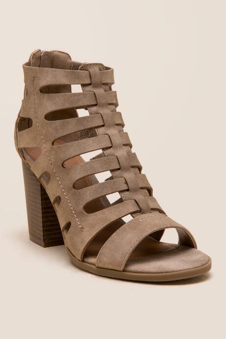 Indigo Rd Perky Caged Heel - Natural