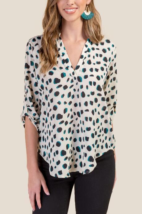 Francesca Inchess Rhiannon Animal Blouse - Ivory