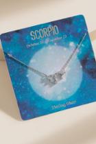 Francesca's Scorpio Sterling Silver Constellation Necklace - Silver