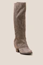 Fergalicious Lessa Woven Back Hi Shaft Boot - Taupe