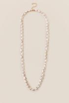 Francesca Inchess Madelyne Knotted Pearl Necklace - Pearl