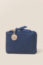 Francesca's Anya Coin Pouch In Navy - Navy