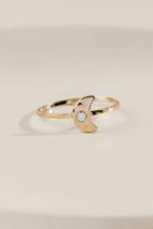 Francesca Inchess Luna Moon Ring - Gold