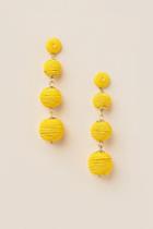 Francesca's Lisette Bauble Ball Drop Earring In Yellow - Yellow