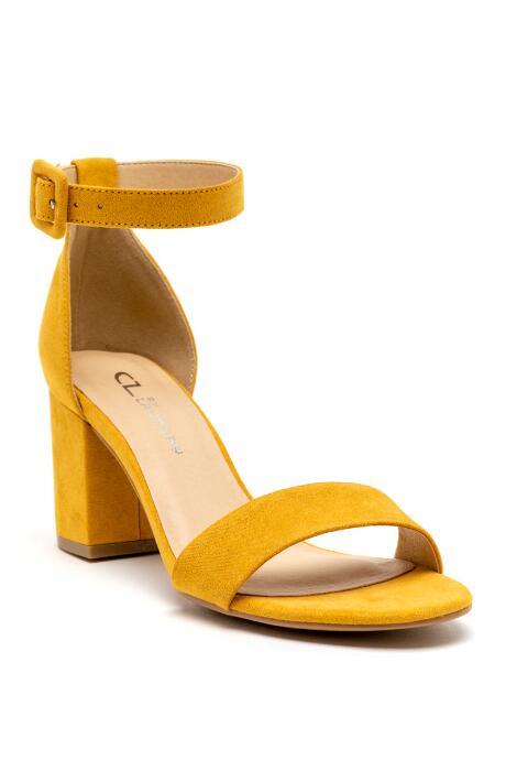 Cl By Laundry Cl By Chinese Laundry Jody4 Block Heel - Mustard