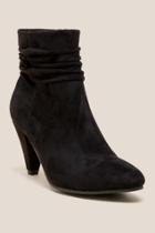 Cl By Laundry Nanda Scrunch Dress Ankle Boot - Black