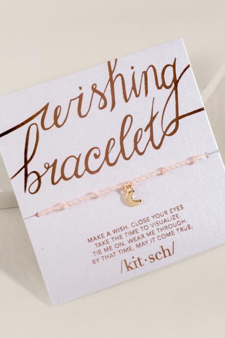 Francesca Inchess Kitsch Wishing Bracelet - Pink