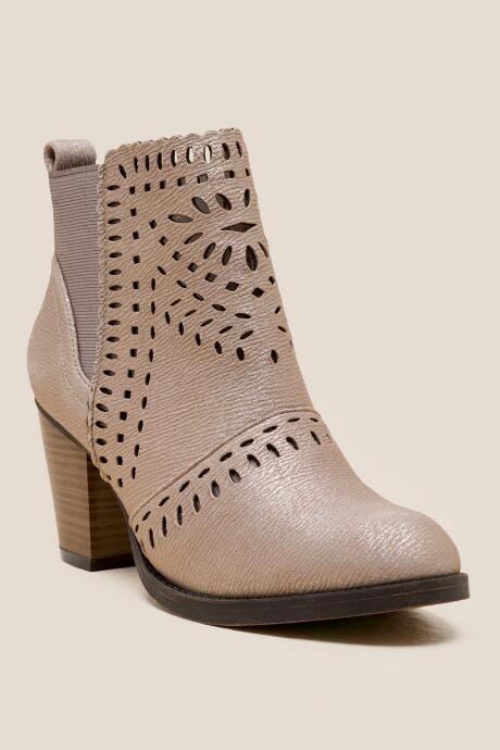 Rampage Echer Metallic Ankle Boot - Gold