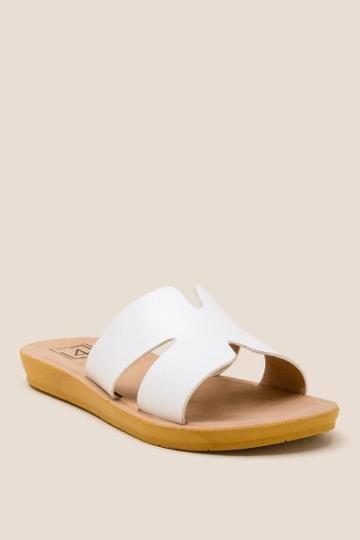 Francesca Inchess L4l Shah Slide - White