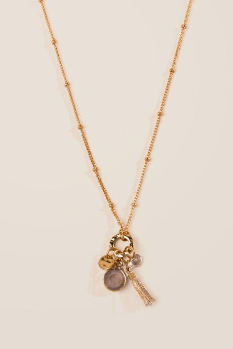 Francesca Inchess Emmalee Charm Pendant - Gray