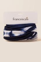Francesca's Valo Navy Tie Dye Softwrap - Navy