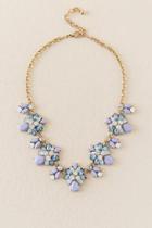 Francesca Inchess Claudia Statement Necklace In Lavender - Lavender
