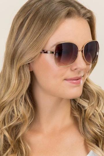 Francesca's Smooth Operator Sunglasses - Tortoise