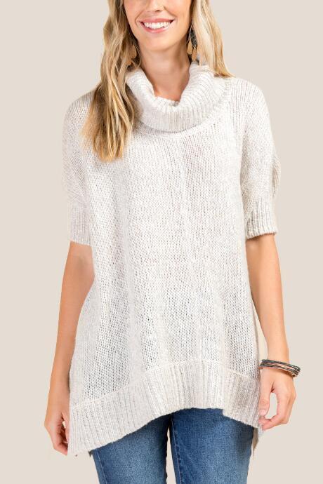Francesca's Tammy Cowl Poncho - Natural
