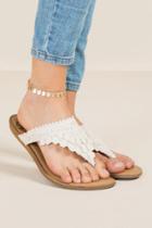 Francesca Inchess Rylie Layered Anklet In Gold - Gold