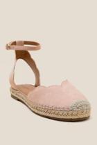 Francesca Inchess Indigo Rd Irodilan Scalloped Espadrille - Blush
