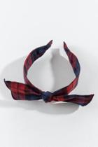Francesca's Terry Plaid Headband - Multi