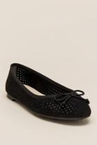 Francesca's Calista Ballerina Flat - Black