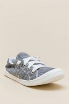Francesca Inchess Rae Printed Lace-up Flex Sneaker - Charcoal