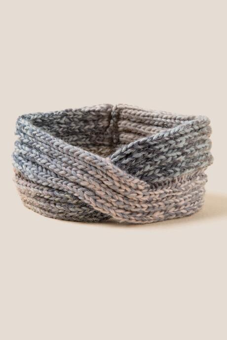 Francesca's Sofia Ombr Space Dye Earband - Ivory