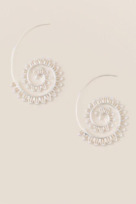 Francesca's Leona Metal Threader In Silver - Silver