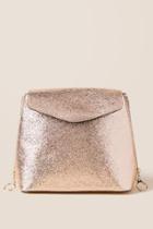 Francesca's Avery Rose Gold Mini Backpack - Rose/gold