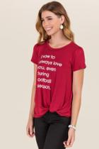 Sweet Claire I Vow To Always Love You Graphic Tee - Red
