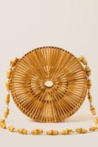 Francescas Peru Bamboo Circle Crossbody - Natural