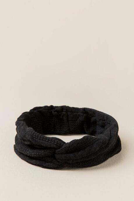 Francesca's Brooke Textured Softwrap - Black
