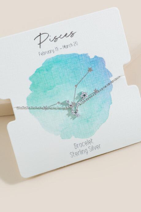 Francesca's Pisces Constellation Bracelet - Silver