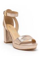 Cl By Laundry Go On Platform Heel - Gold