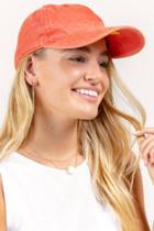 Francesca Inchess Classic Baseball Hat - Rust
