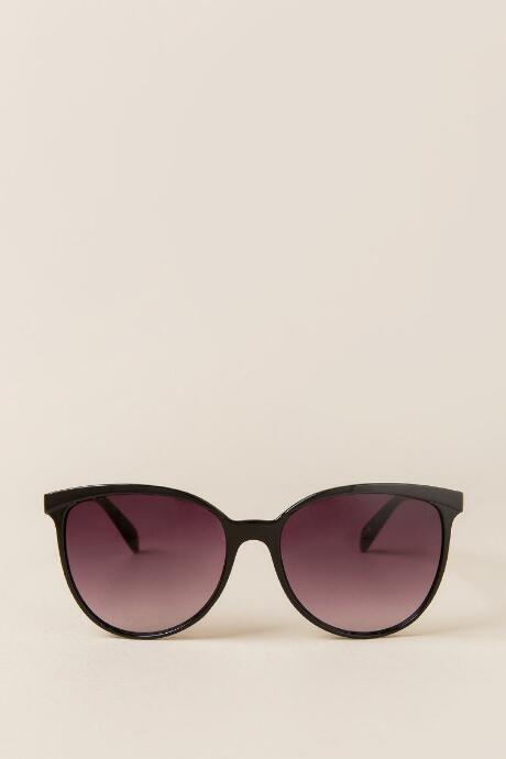 Francesca's Aria Classic Sunglasses - Black