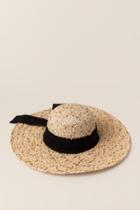 Francesca's Radana Sequin Sun Hat - Tan