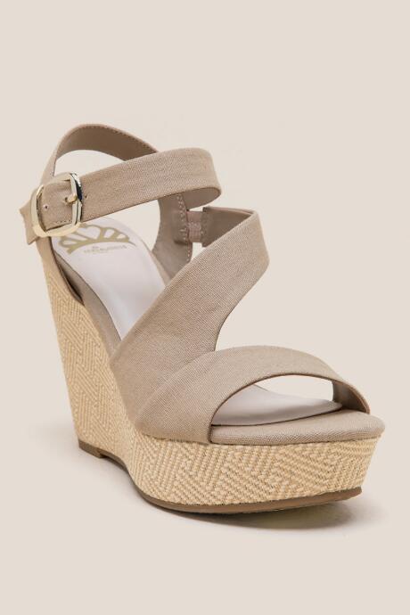 Francesca Inchess Fergalicious Vantage Wedge - Beige