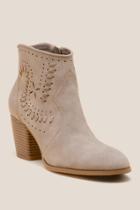 Restricted Highrise Ankle Boot - Taupe